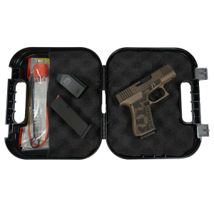 GLOCK 43X FS 9MM FRONT RAILS REVOL ENGRVD FRAME ONLY DISTRESD COLON
