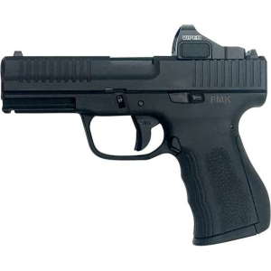 FMK G9C1ESS Elite Optic Ready 9mm Luger 4 14+1 Stainless Steel Slide Black Polymer Grip