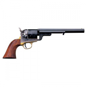 Taylors and Company 0925 1851 Navy C. Mason 38 Special 6 Round 7.50 Blued Case Hardened Walnut Grip