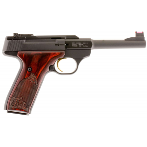 Browning 051519490 Buck Mark Challenge 22 LR 5.50 10+1 Black Aluminum Alloy Rosewood