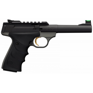 Browning Buck Mark Plus Practical .22 LR 5.5 10 Round Gray Black Aluminum Alloy Black Ultragrip RX Grip Pistol