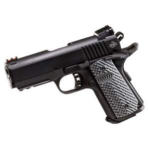 ROCK Island 51700 Tac Ultra Cs9mm Luger 3.50 8+1 Black Parkerized Gray G10 Grip