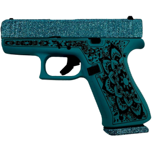GLOCK 43X 9MM MANDALA GLITTER GUNZ
