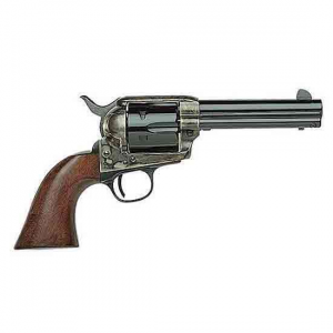 Taylors and Company 700A 1873 Cattleman 45 Colt (LC) 6 Round 4.75 Blued Case Hardened Walnut Grip