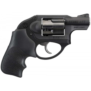 Ruger 5456 LCR  9mm Luger 1.87 5 Round Black Hogue Tamer Monogrip Grip Black Matte