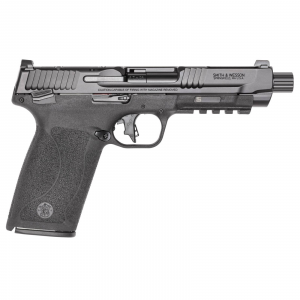Smith & Wesson M&P 5.7, 5.7x28mm, 5 Barrel, 2- 22 Round Magazines, Optics Ready, Threaded Barrel, With Thumb Safety, Black, Pistol