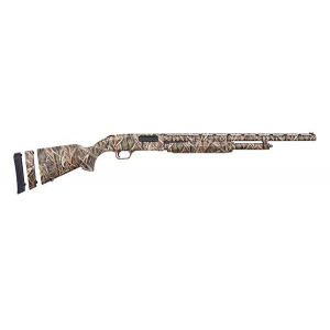 Mossberg 54218 500 Waterfowl Youth 20 Gauge 22 5+1 3 Mossy Oak Shadow Grass Blades Fixed w/Spacers Stock Right Youth/Compact Hand