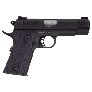 Taurus 1191101COM9MM 1911 Commander 9mm Luger 4.20 9+1 Black Black Checkered Polymer