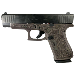 GLOCK 48 9MM BLACK FXD COMMElephant Engraving Vortex Bronze