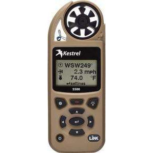 KestrelMeters 0857BLTAN 5700 Ballistics Weather Meter Tan AA Link Connectivity