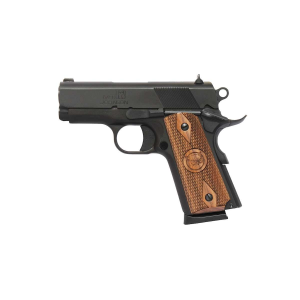 Iver Johnson Arms THRASHER 1911 Thrasher Officer 70 Series 45 ACP 3.13 7+1 Blued Steel Walnut Grip