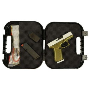GLOCK 43X FS 9MM WFRONT RAILS BLACK USA  WhitePegasus Gun Candy