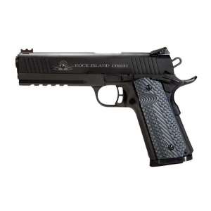 ROCK Island 51485 Tac Ultra Fs 45 Acp 5 8+1 Black Parkerized Gray G10 Grip