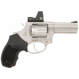 Taurus 2856P39R 856 T.O.R.O. 38 Special 6 Shot 3, Black Stainless Steel, Optic Ready Frame, Black Rubber Grip, Riton Red Dot