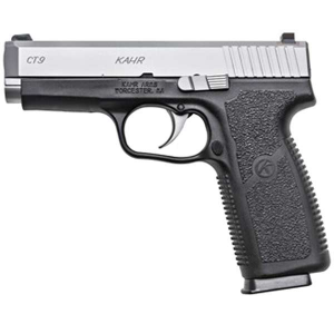 Kahr Arms CT9093N CT9 Polymer9mm Luger 3.90 8+1 Black Stainless Black Polymer Grip