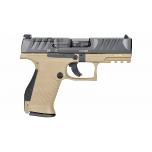 Walther Arms PDP Compact 9mm 4 15+1 Optics Ready FDE Frame Pistol