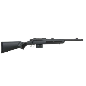 Mossberg 27738 MVP Patrol 308 Win,7.62x51mm NATO 10+1 16.25 Threaded Heavy Barrel Black Fixed Textured Stock Blued Right Hand