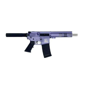 GLFA AR15 PISTOL 223 WYLDE 75 STAINLESS BBL WILD ORCHID