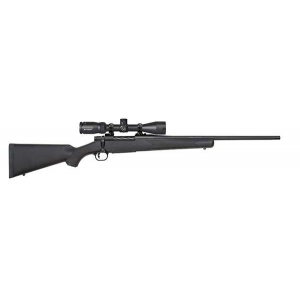 Mossberg Patriot Synthetic with Scope Bolt 6.5 Creedmoor 22 4+1 Synthetic Black Stk Blued