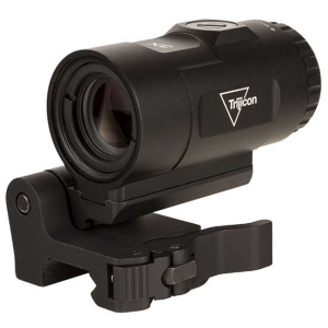 Trijicon 2600001 MRO HD Magnifier 1x 25mm Black Adjustable Height Quick Release FTS
