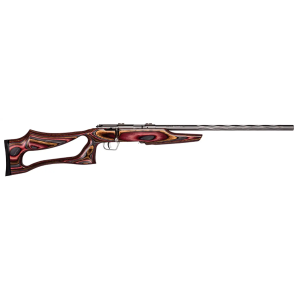 Savage 25740 Mark II BSEV 22 LR 5+1 21 Multi Fixed Thumbhole Stock Satin Stainless Right Hand Spiral-Fluted