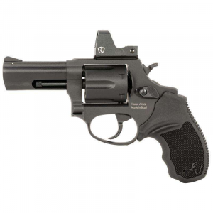 Taurus 2856P31R 856 T.O.R.O. 38 Special 6 Shot 3, Black Stainless Steel, Optic Ready Frame, Rubber Grip, Riton Red Dot
