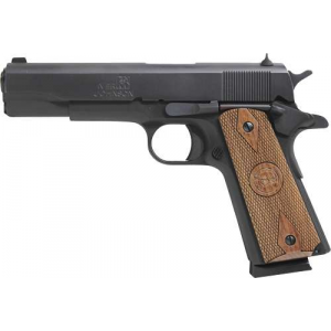 Iver Johnson Arms 1911A1 1911 A1 Government 70 Series 45 ACP 5 8+1 Blued Walnut Grip