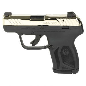 RUGER LCP MAX 380ACP FRONT NIGHT SGT CHAMPAGNE PVD SLIDE