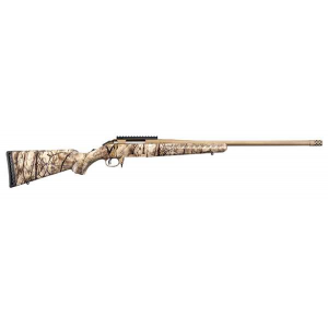 Ruger 26923 American  7mm-08 Rem 3+1 22 GoWild Camo I-M Brush Bronze Cerakote Right Hand