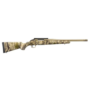 Ruger 36923 American  243 Win 4+1 16.10 GoWild Camo I-M Brush Bronze Cerakote Right Hand
