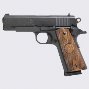 Iver Johnson Arms FALCON 1911 Falcon Commander 70 Series 45 ACP 4.25 8+1 Blued Walnut Grip