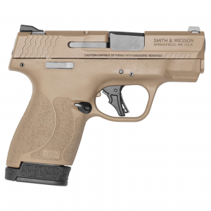S&W SHIELD PLS 9MM 3.1 13RD FDE