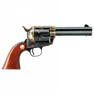 Cimarron MP400 Model P Pre-War 1896-1940 38 Special,357 Mag 6 Round 4.75 Blued Case Hardened Walnut Grip