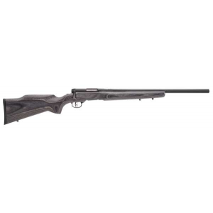 SAVAGE 96970 B.mag 17 Wsm 8+1 22 Gray Varmint Beavertail Stock, Matte Black Right Hand