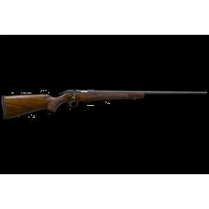 CZ 02310 CZ 457 American 22 Lr 5+1 24.80 Turkish Walnut Fixed American Style Stock Blued Right Hand