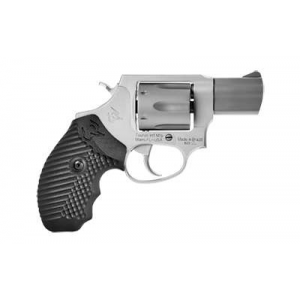 Taurus 2856021ULVZ06 856 Ultra-Lite 38 Special 6 Round 2 Stainless Aluminum, VZ Cyclone Black/Gray Grip