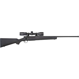 Mossberg 28125 Patriot  7mm Rem Mag 3+1 24 Black Right Hand with Vortex Crossfire II 3-9x40mm Scope
