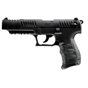 Walther Arms 5120334 P22 Target *CA Compliant 22 LR 5 10+1 Black Black Polymer Grip