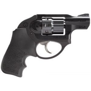 Ruger 5410 LCR DAO 22 LR 1.87 8 Round Black Hogue Tamer Monogrip Grip Black Matte