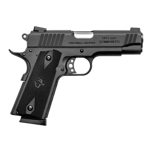 Taurus 1911 Commander 45 ACP 4.2 8 Round Black Polymer Grip Black Pistol