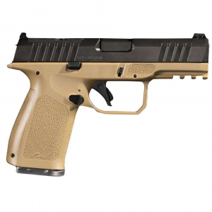 Rost Martin RM1CFDEOSP10CA RM1C  9mm 10+1 4 Black Tenifer Optic Ready/Serrated Flat Dark Earth Frame RGT Grip
