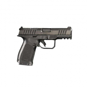 Rost Martin RM1CBLKOSP10CA RM1C *CA Compliant 9mm 10+1 4 Black Compensated Match Grade Barrel, Black Tenifer Optic Ready/Serrated Steel Slide, Black Textured Grip