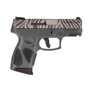 Taurus G3C 9mm Luger 32 12 Round Capacity Black Frame Zebra Cerakote Slide 3 Magazines Pistol