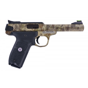 Smith & Wesson 10297 SW22 Victory 22 LR 5.50 10+1 Kryptek Highlander Black Polymer Grip Fiber Optic Sights