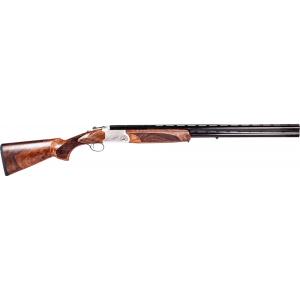 ATI Cavalry SVE 20 Gauge 26 2 3 Silver Engraved Wood Right Hand Shotgun