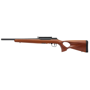 SAVAGE A22 TIMBER THUMBHOLE .22LR 18 10RD BLUED/WOOD