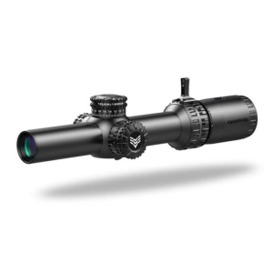 Swampfox Optics Swampfox Optics Arrowhead 1-10x24mm Red Guerrilla Dot BDC Reticle SFP IR Black Rifle Scope - $419.00 at BattleHawk Armory