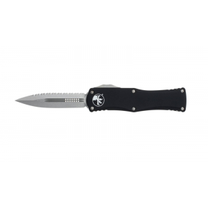Microtech Hera Double Edge Stonewash Full Serrated Knife
