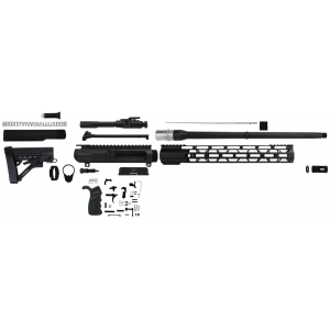 TacFire SSRK308LPK18BN AR Build Kit Rifle 308 Win AR-10 Black Nitride Aluminum 5/8-24 tpi *Sports South Exclusive.