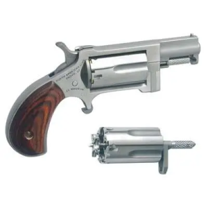 NAA SWC Sidewinder 22 LR,22 Mag 5rd 1.50 Stainless Rosewood Bird's Head Grip
